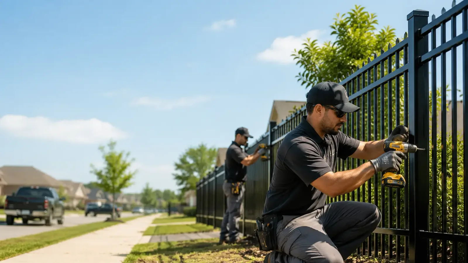 Metal Fence Installation in Saginaw, MI
